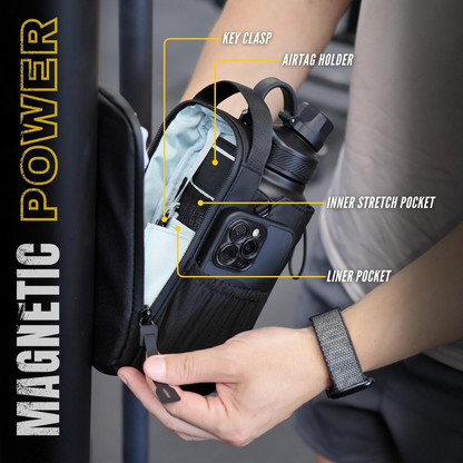 Gymlock™ Magnetic Gym Bag